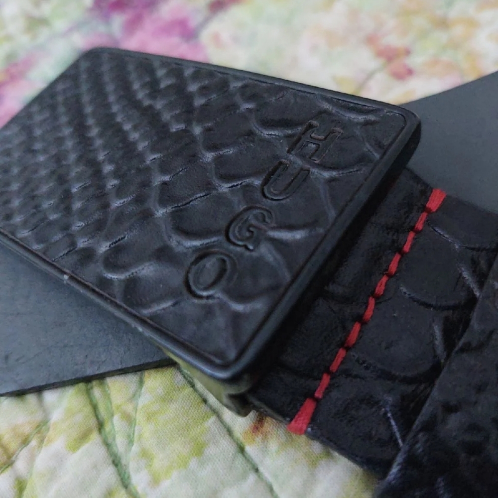 Genuine BOSS HUGO BOSS Leather Belt